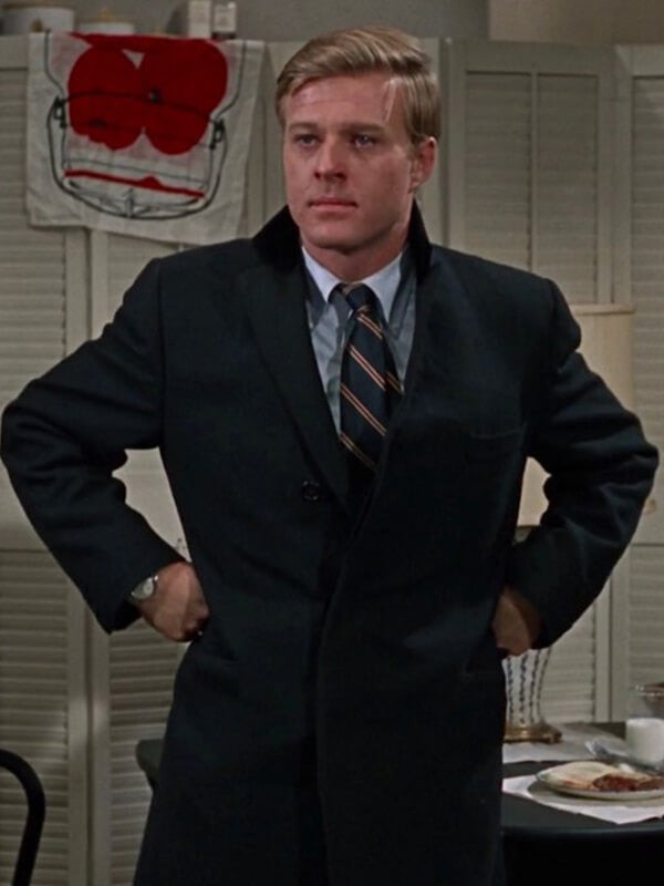 Robert Redford Barefoot in the Park Wool Coat