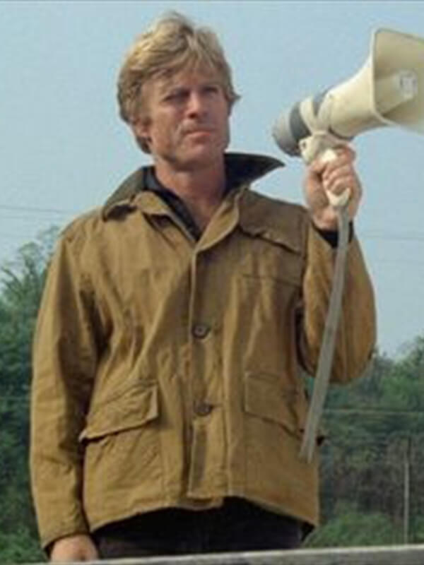 Robert Redford Brubaker Brown Cotton Jacket