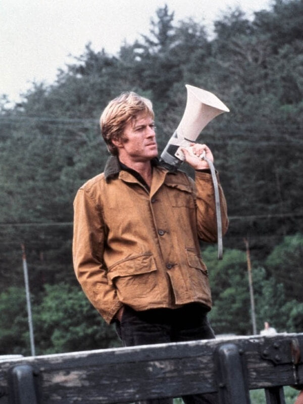 Robert Redford Brubaker Brown Cotton Jacket