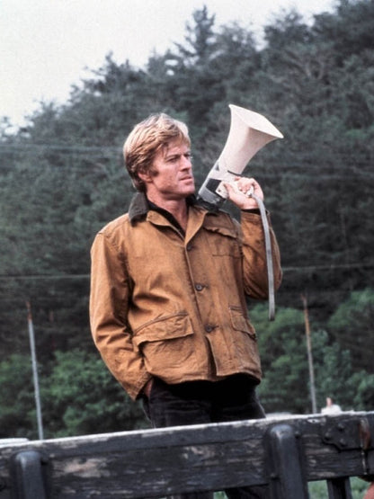 Robert Redford Brubaker Brown Cotton Jacket