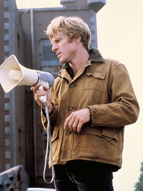 Robert Redford Brubaker Brown Cotton Jacket