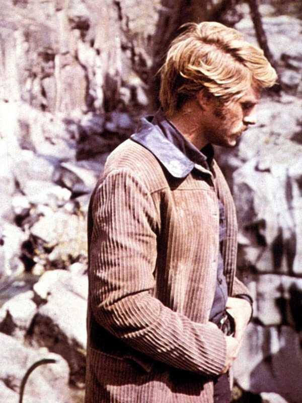Robert Redford Butch Cassidy And The Sundance Kid Corduroy Coat