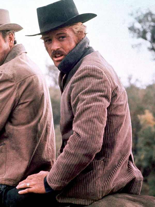 Robert Redford Butch Cassidy And The Sundance Kid Corduroy Coat