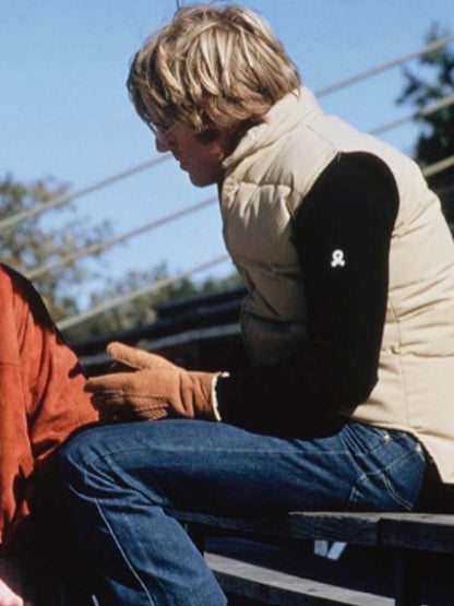 Robert Redford Ordinary People 1980 Beige Puffer Vest