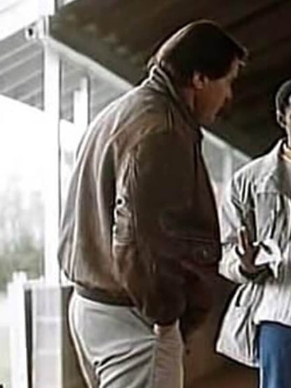 Robert Urich A Horse for Danny Brown Leather Jacket