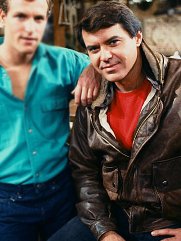 Robert Urich Cheers Brown Leather Jacket