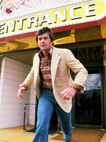 Robert Urich Vegas TV Series Beige Corduroy Blazer