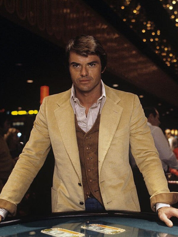 Robert Urich Vegas TV Series Beige Corduroy Blazer
