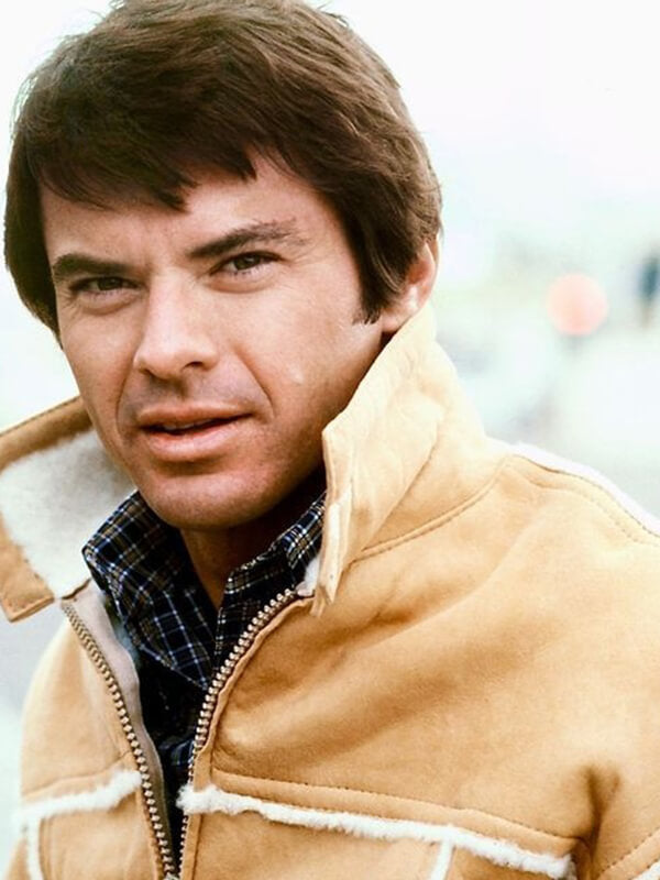 Robert Urich Vegas TV Series Suede Shearling Jacket