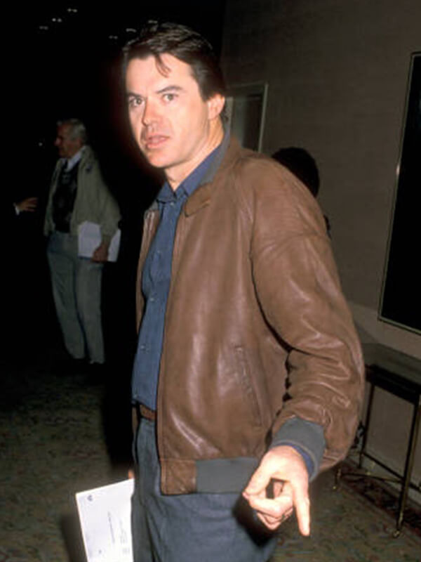 Robert Urich Vintage Brown Leather Jacket