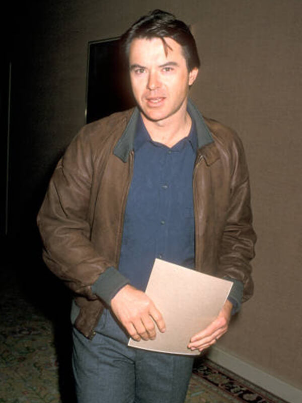 Robert Urich Vintage Brown Leather Jacket