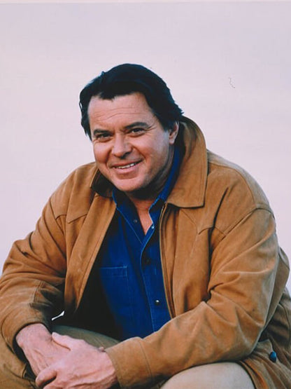 Robert Urich Vintage Suede Leather Jacket