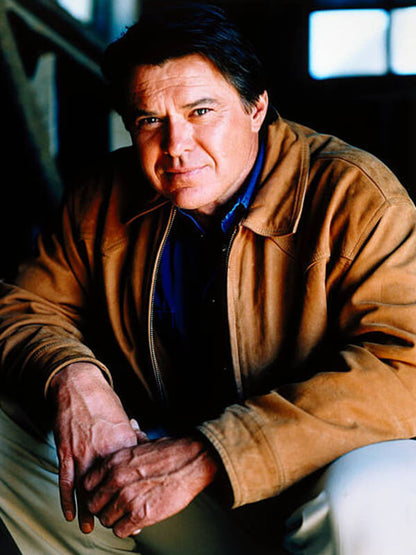 Robert Urich Vintage Suede Leather Jacket