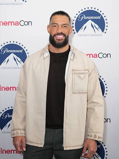 Roman Reigns Street Fighters 2026 Premiere Jacket