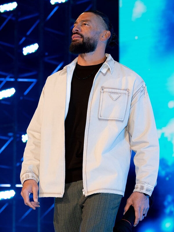 Roman Reigns Street Fighters 2026 Premiere Jacket