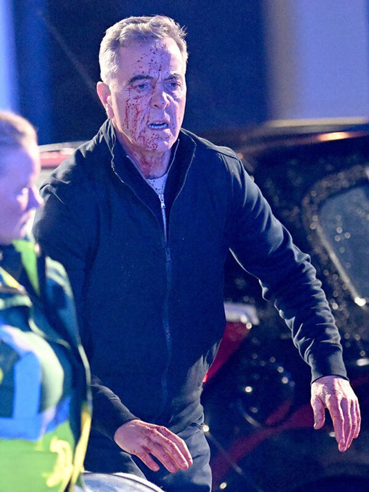 Run Away S01 James Nesbitt Black Jacket