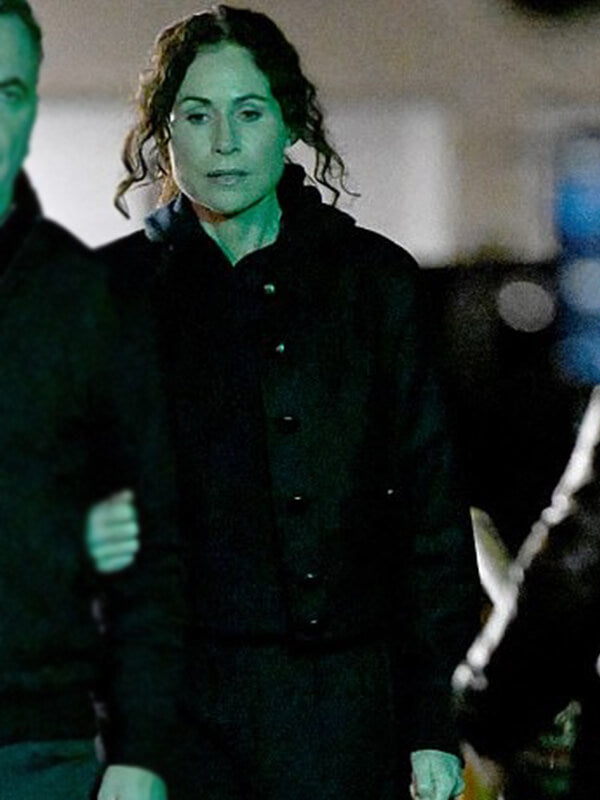 Run Away S01 Minnie Driver Black Wool Jacket