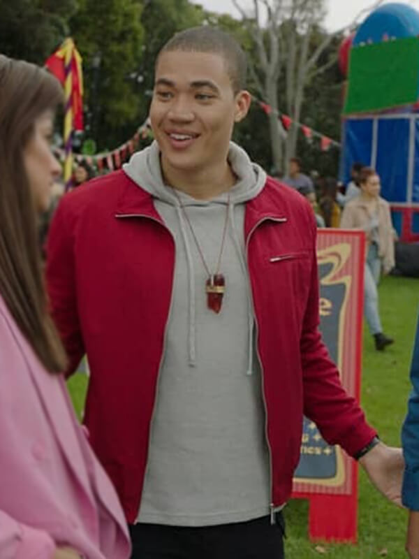 Russell Curry Power Rangers Dino Fury Cotton Jacket