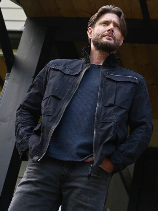 Russell Shaw Tracker S02 Black Cotton Jacket
