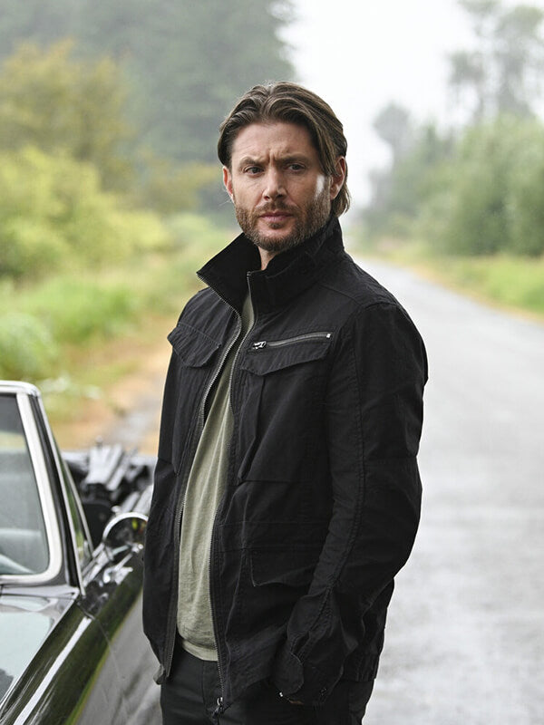 Russell Shaw Tracker S02 Black Cotton Jacket