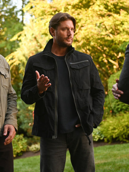 Russell Shaw Tracker S02 Black Cotton Jacket