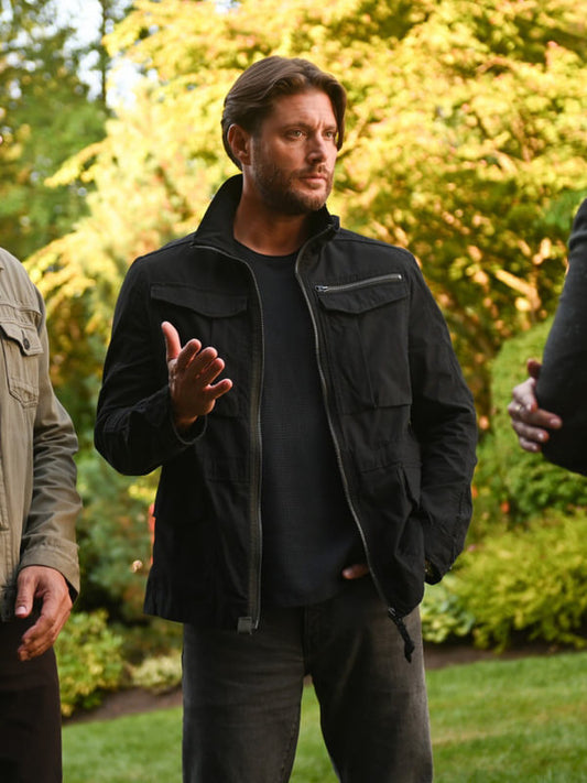 Russell Shaw Tracker S02 Black Cotton Jacket