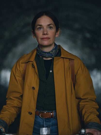Ruth Wilson Down Cemetery Road Yellow Cotton Coat
