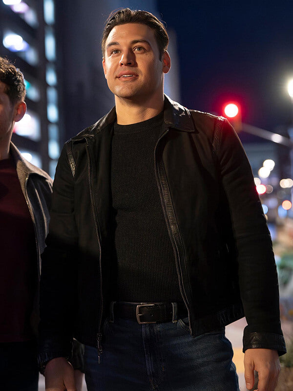 Ryan Guzman 9-1-1 S01 Suede Leather Jacket