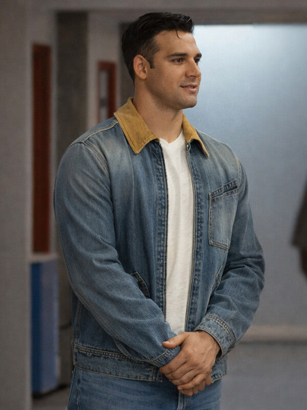 Ryan Guzman 9-1-1 S09 Eddie Diaz Denim Jacket