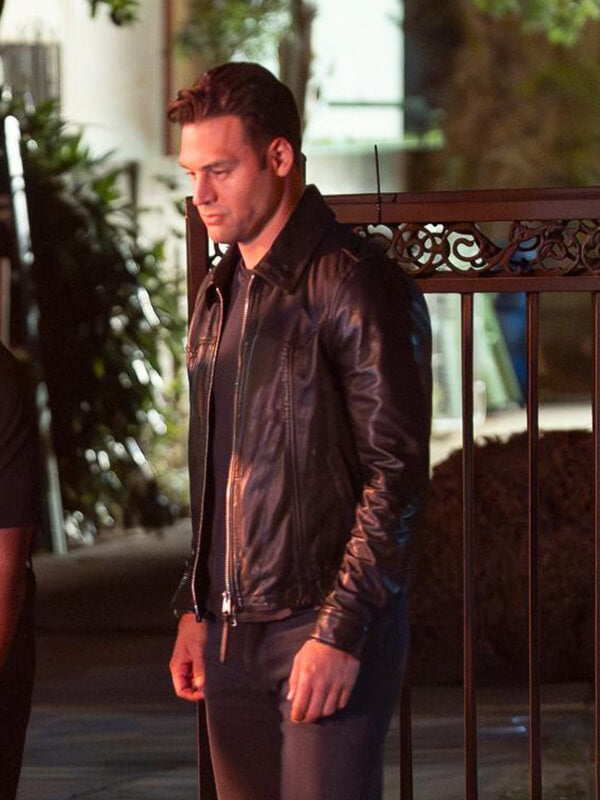 Ryan Guzman 9-1-1 S09 Eddie Diaz Leather Jacket