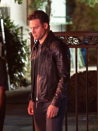 Ryan Guzman 9-1-1 S09 Eddie Diaz Leather Jacket