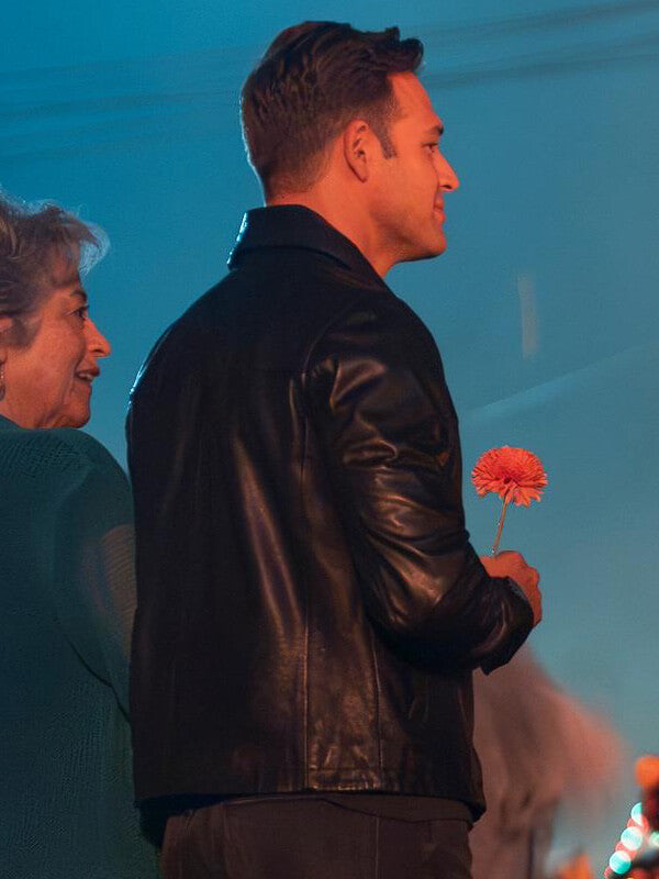 Ryan Guzman 9-1-1 S09 Eddie Diaz Leather Jacket