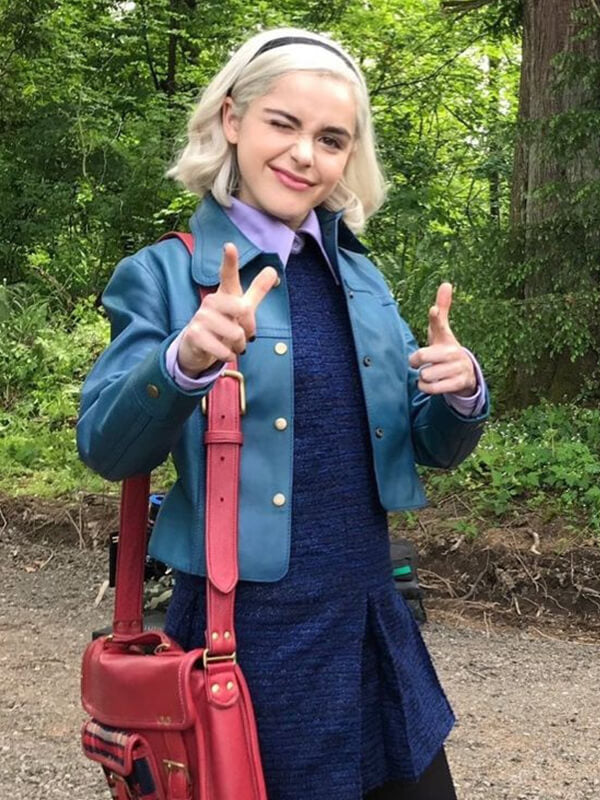 Sabrina Spellman Chilling Adventures of Sabrina Blue Jacket