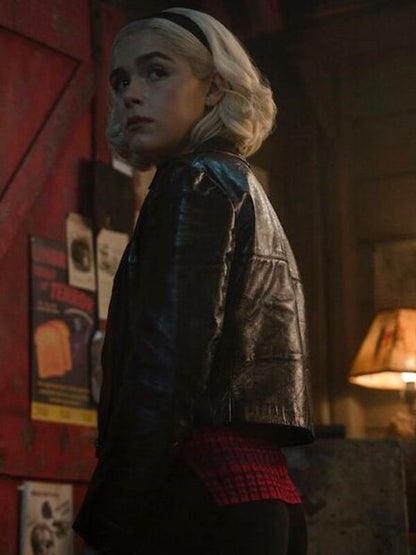 Sabrina Spellman Chilling Adventures of Sabrina Leather Jacket