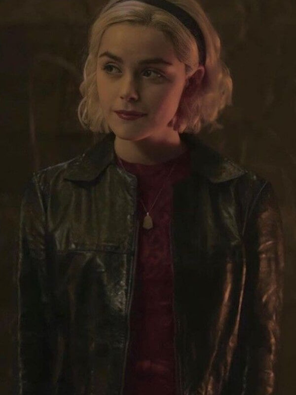 Sabrina Spellman Chilling Adventures of Sabrina Leather Jacket