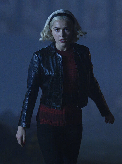 Sabrina Spellman Chilling Adventures of Sabrina Leather Jacket