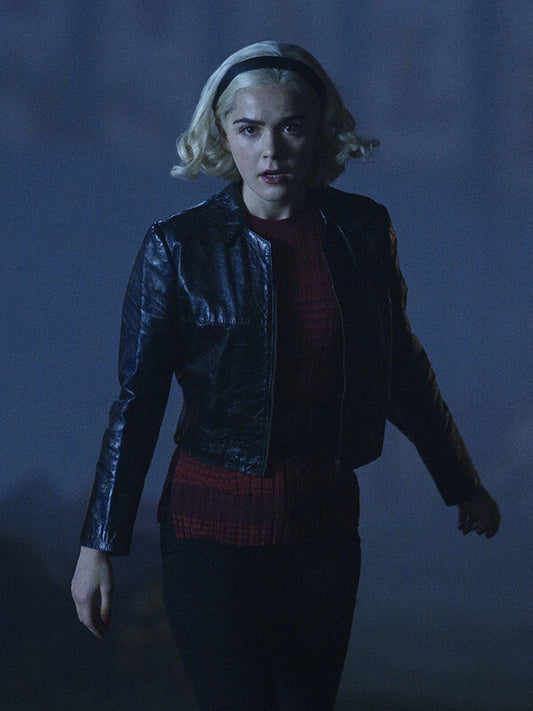 Sabrina Spellman Chilling Adventures of Sabrina Leather Jacket