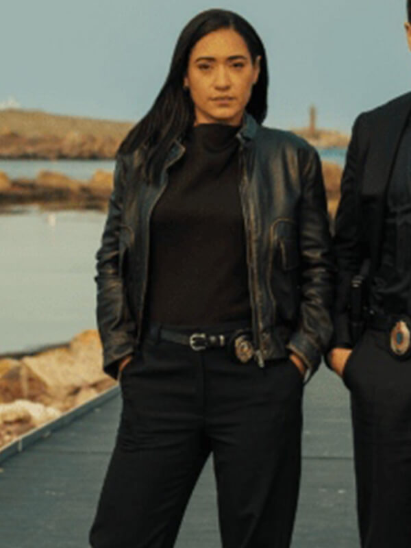 Saint-Pierre S01 Josephine Jobert Black Bomber Jacket