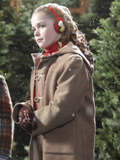 Sally Draper Mad Men Beige Duffle Wool Coat