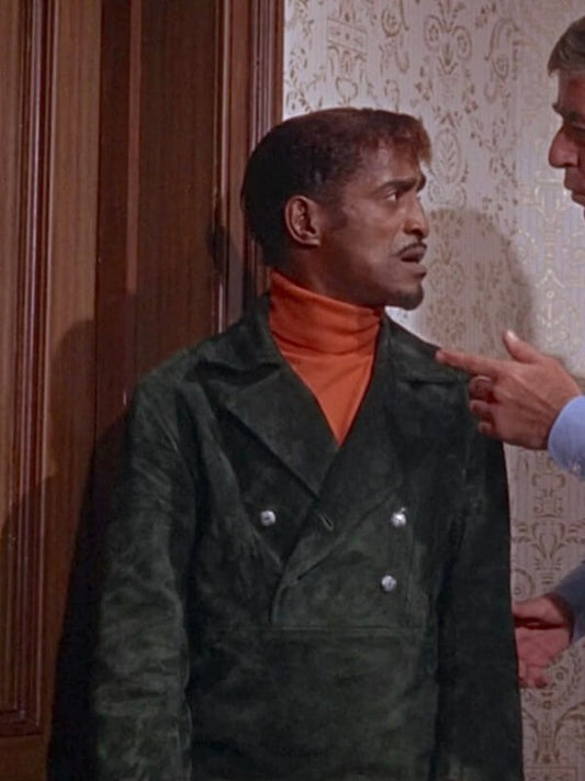 Salt and Pepper Sammy Davis Green Suede Blazer