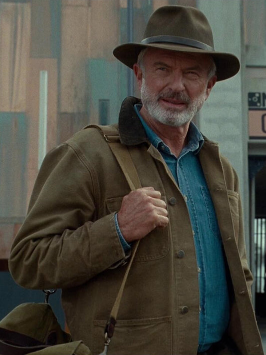 Sam Neill Jurassic World Dominion Cotton Jacket