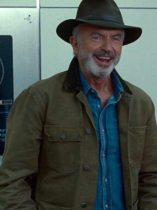 Sam Neill Jurassic World Dominion Cotton Jacket