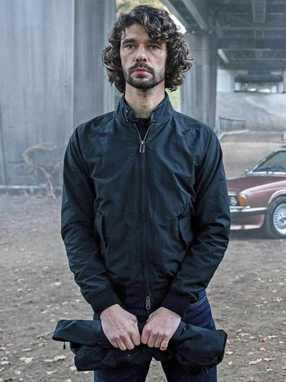 Sam Young Black Doves S01 Black Jacket