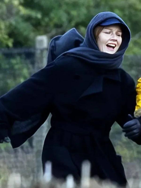 Sandra Hüller Project Hail Mary 2026 Black Wool Coat