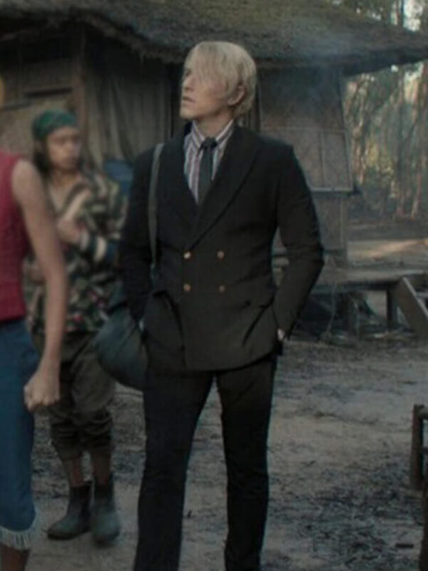 Sanji One Piece S01 Taz Skylar Black Blazer