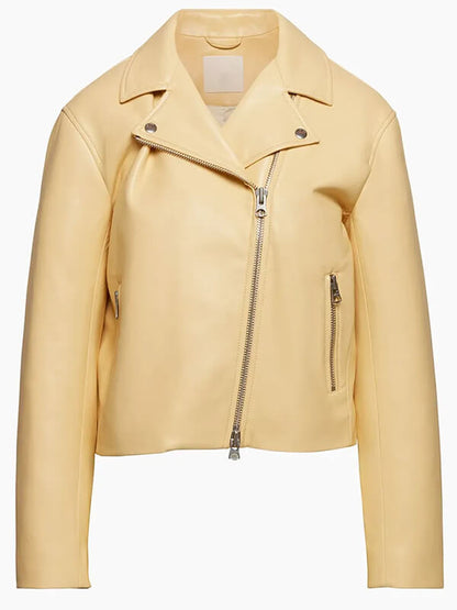 Sarah Dugdale Virgin River S06 Lizzie Yellow Jacket