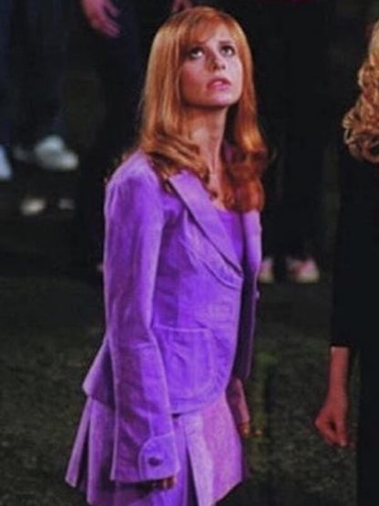 Sarah Michelle Gellar Scooby-Doo Daphne Velvet Blazer