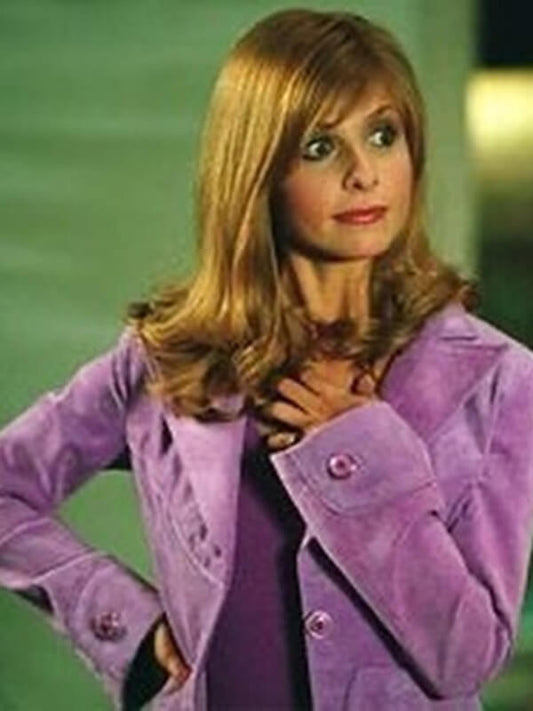 Sarah Michelle Gellar Scooby-Doo Daphne Velvet Blazer
