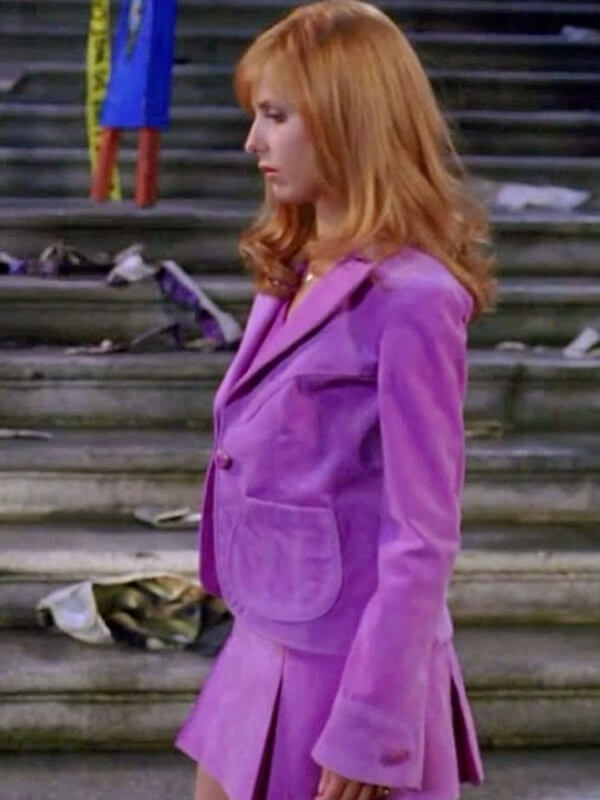 Sarah Michelle Gellar Scooby-Doo Daphne Velvet Blazer