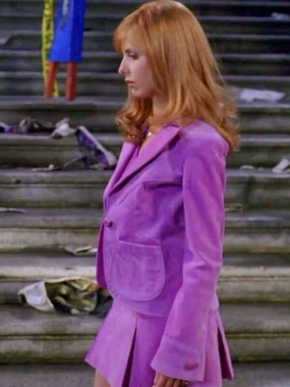 Sarah Michelle Gellar Scooby-Doo Daphne Velvet Blazer